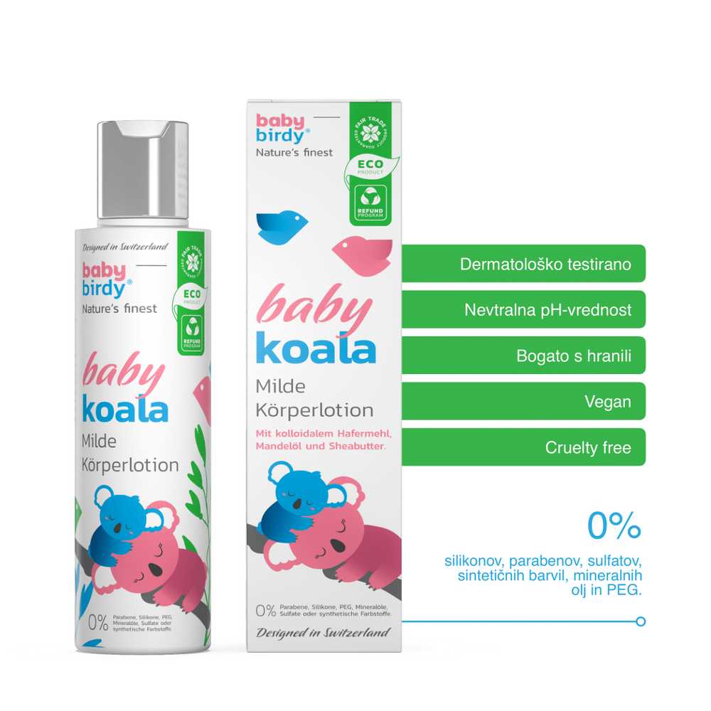 Otroški losjon za telo BabyKoala image 1