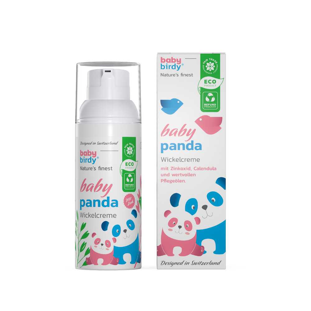 Naravna zaščitna krema za otroško ritko BabyPanda image 0
