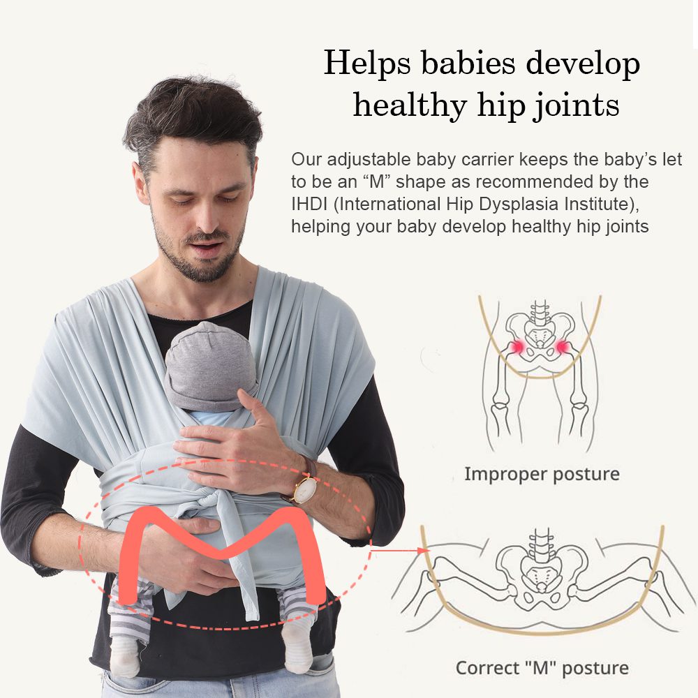Nosilka elastičen trak BabyPlanet WRAP image 1