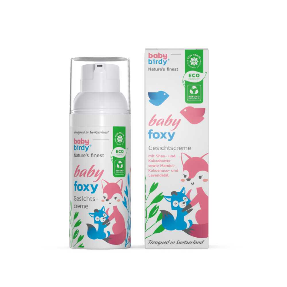 Negovalna dnevna otroška krema za obraz BabyFoxy image 0