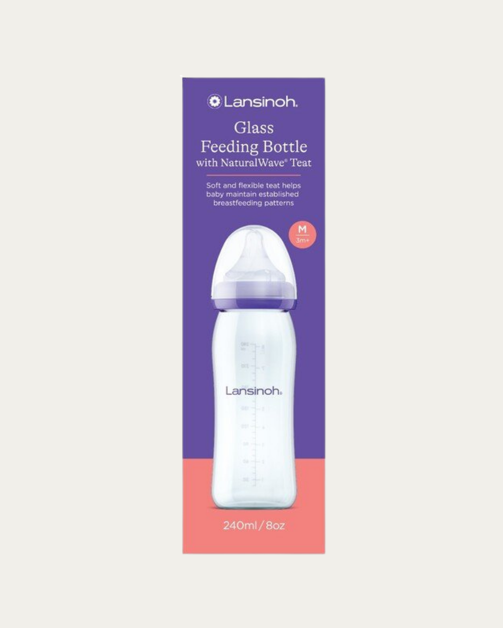 Steklena steklenička 240 ml