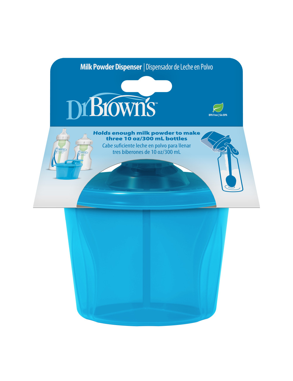 posodica za adaptirano mleko ali hrano modra 1