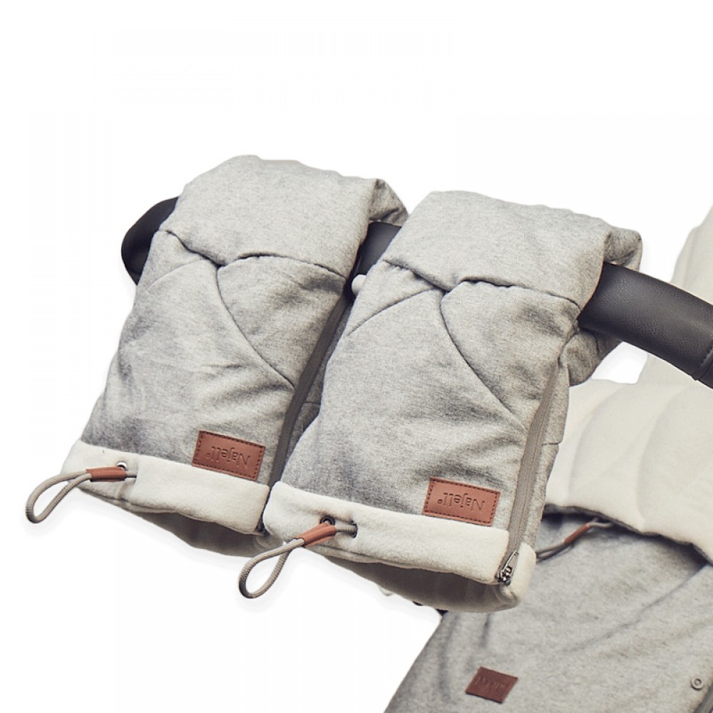 11106 Najell Rokavice za vozicek Morning Gray 1 1000x1000 1