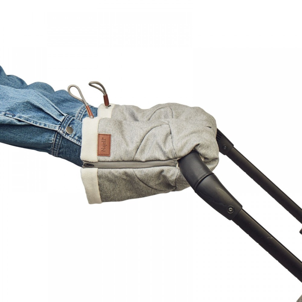 11106 Najell Rokavice za vozicek Morning Gray 281 1000x1000 1